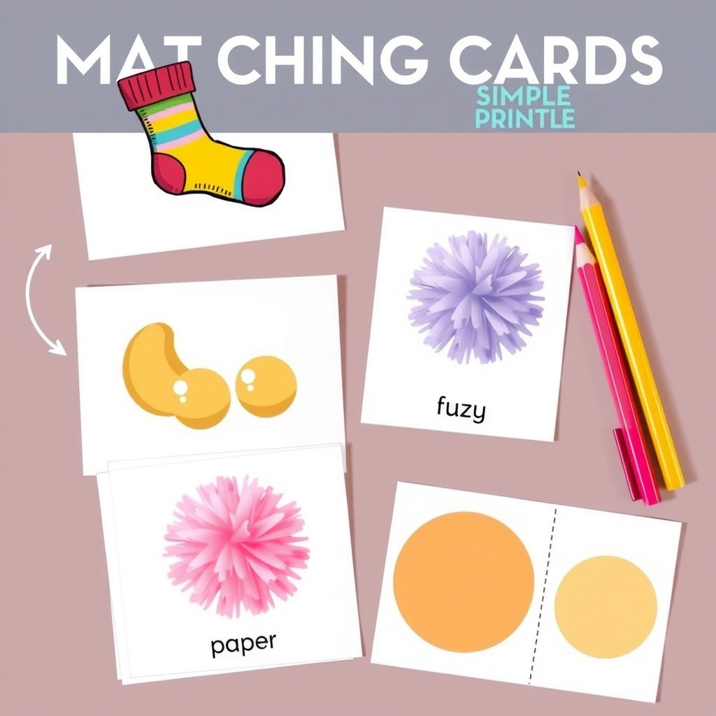 Karty do łączenia w pary (skarpetki, pompony, kółeczka) - Szablony - Dzień Tabliczki Mnożenia (listopad)