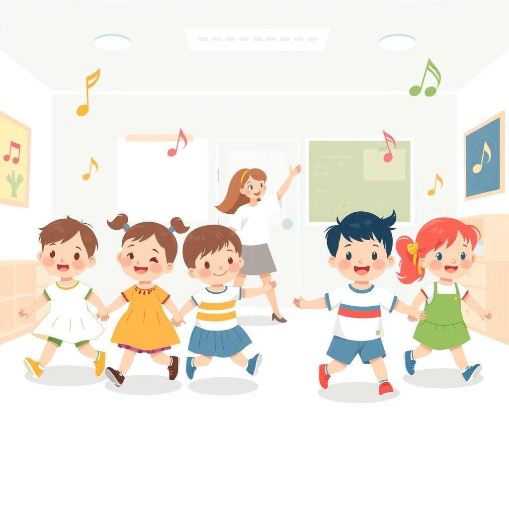 Scenka: dzieci maszerują w parach - Materiały - Dzień Tabliczki Mnożenia (listopad)