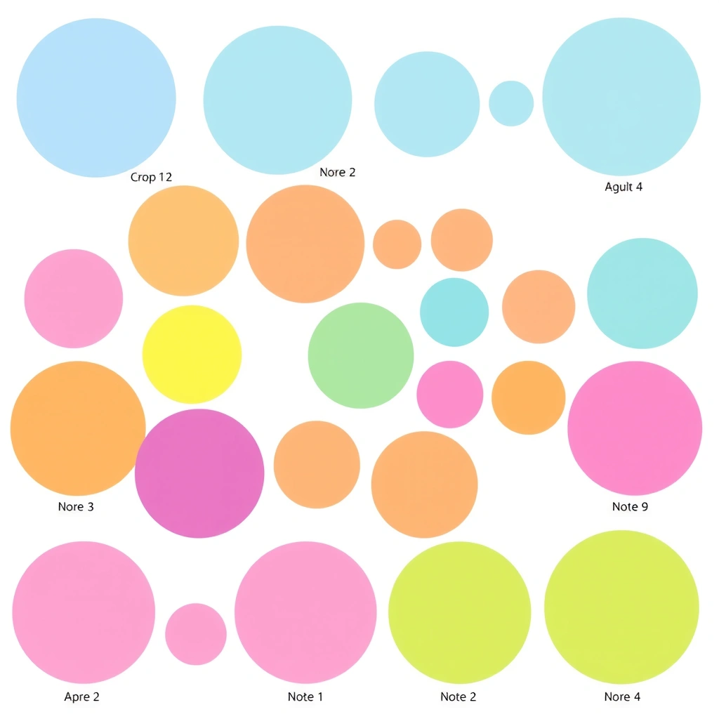 Szablon do wycięcia kolorowych kółeczek - Szablony - Dzień Tabliczki Mnożenia (listopad)