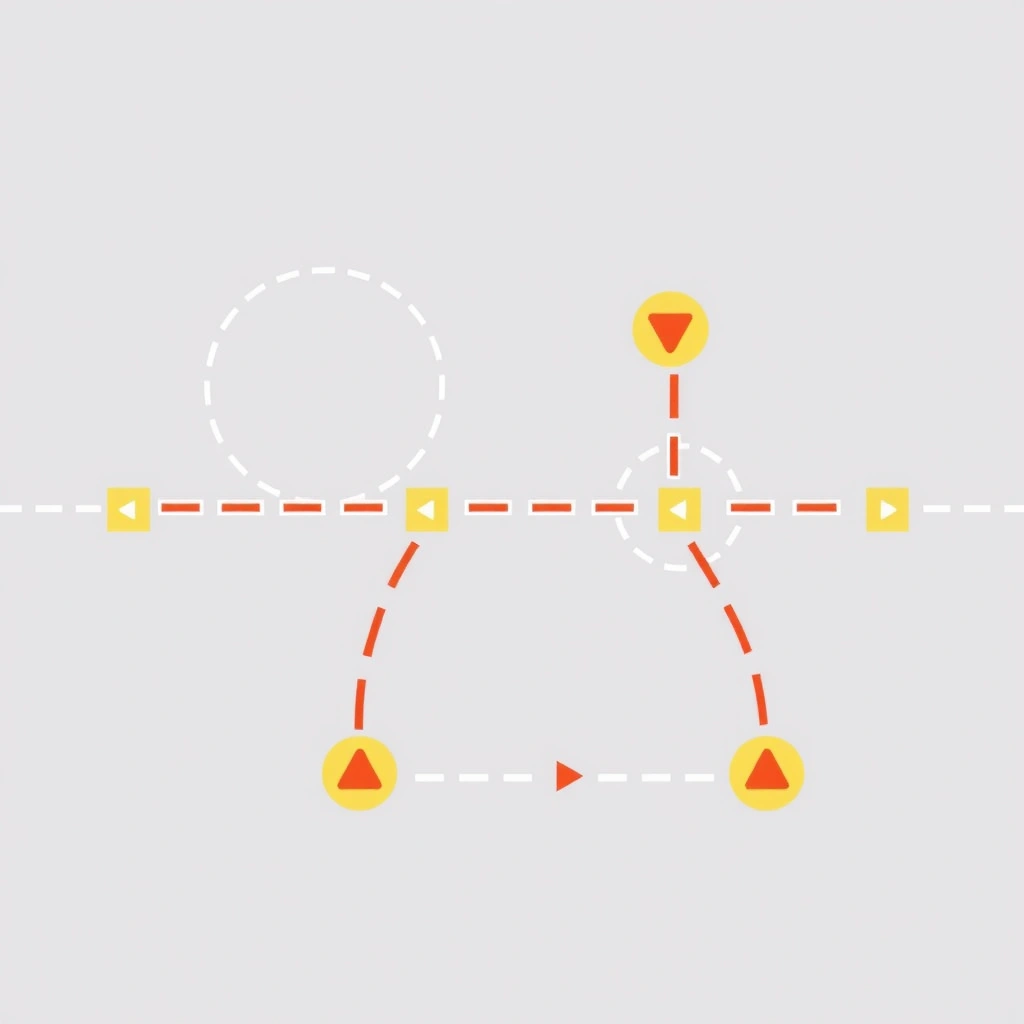 Ścieżka równoważna — schemat podłogi - Szablony - Dzień Unii Europejskiej