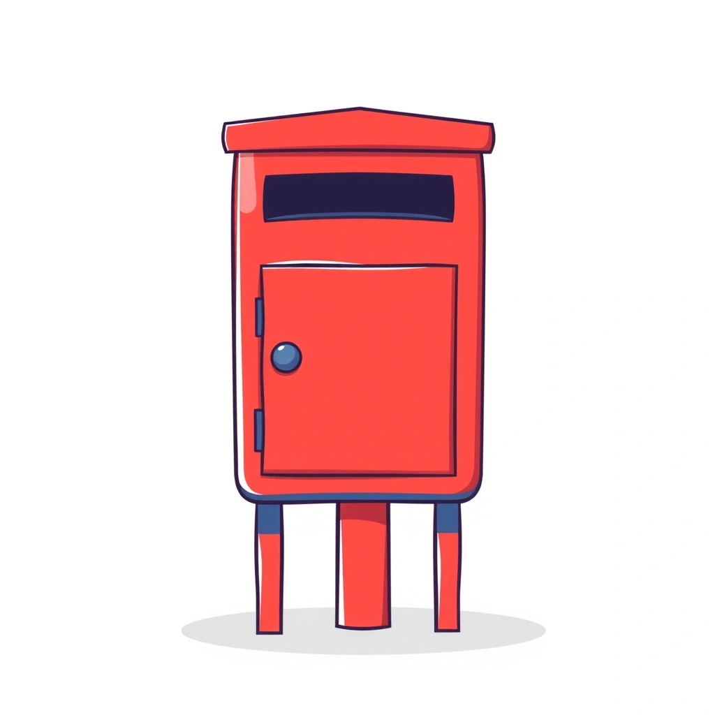 Skrzynka pocztowa - grafika - Materiały - Dzień Listonosza