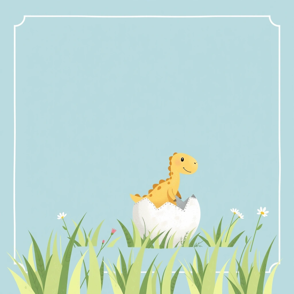 Karta do domu — pojedyncza ilustracja do zabrania - Szablony - Dzień Dinozaura