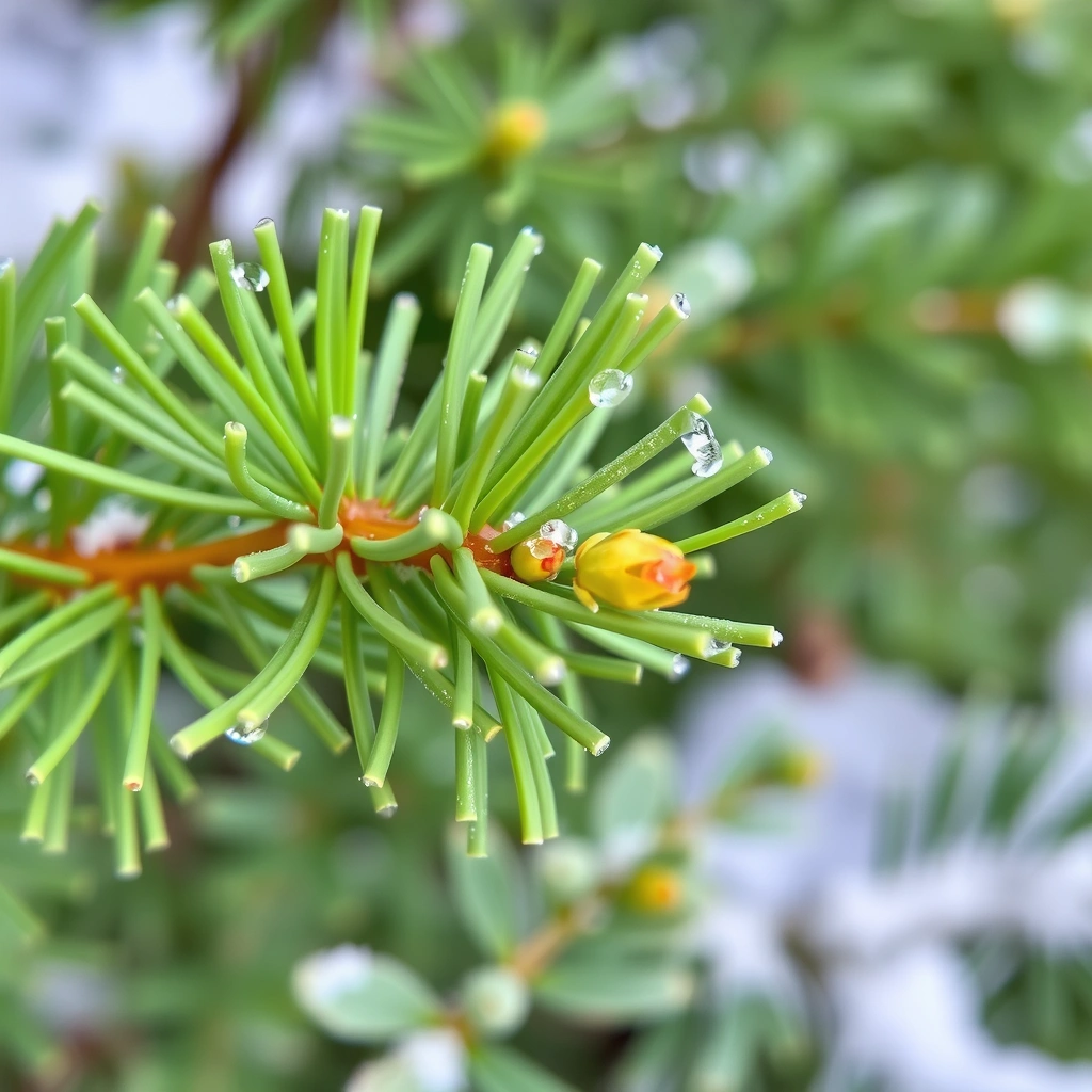Gałązka świerku — zapach i dotyk - Materiały - Sylwester