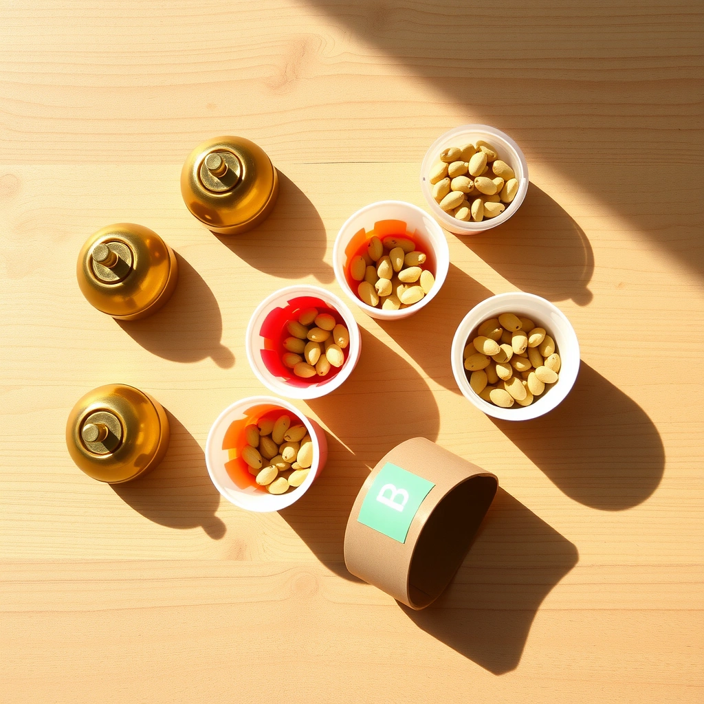 Sylwestrowe dzwonki i grzechotki - Materiały - Sylwester