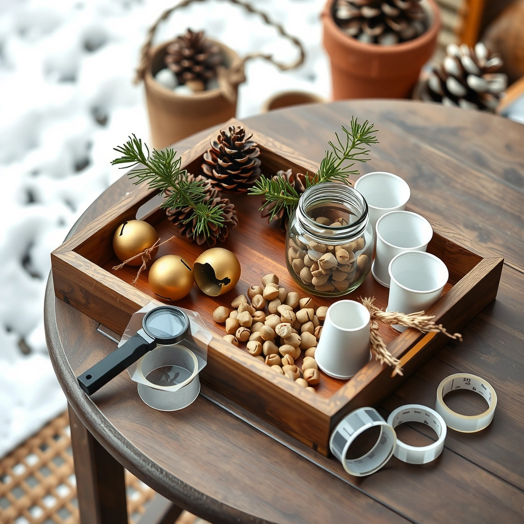 Tacka z materiałami - Materiały - Sylwester