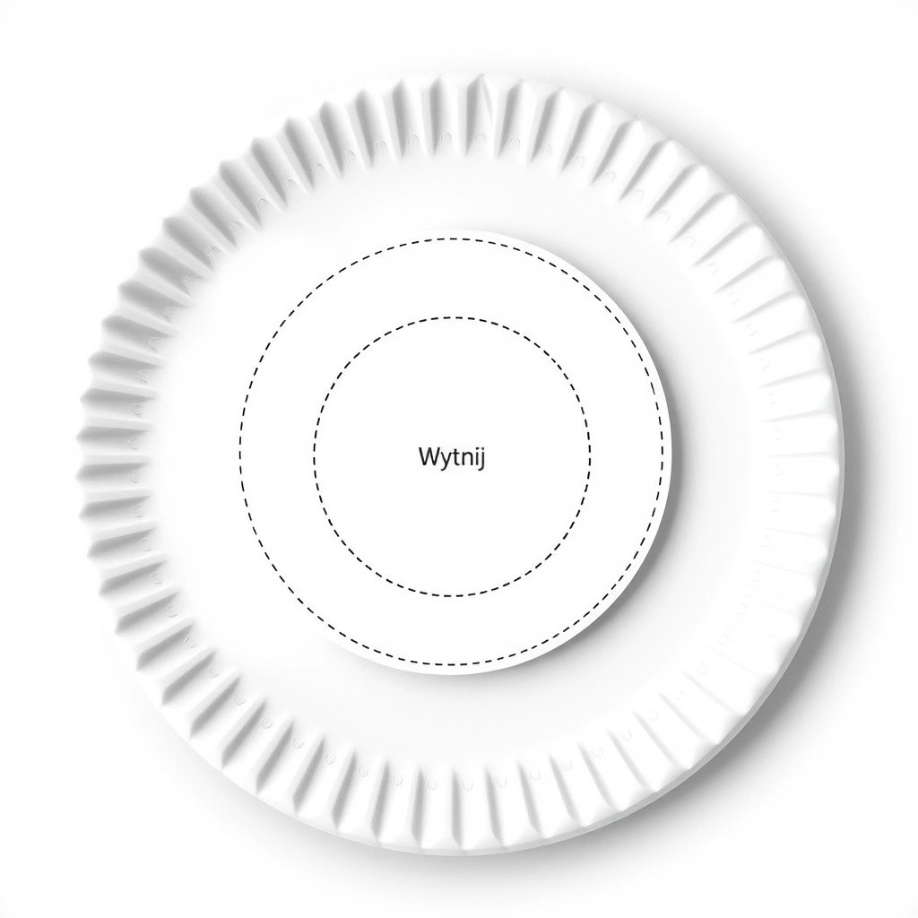 Szablony papierowych talerzy - Szablony - Dzień Zdrowego Jedzenia