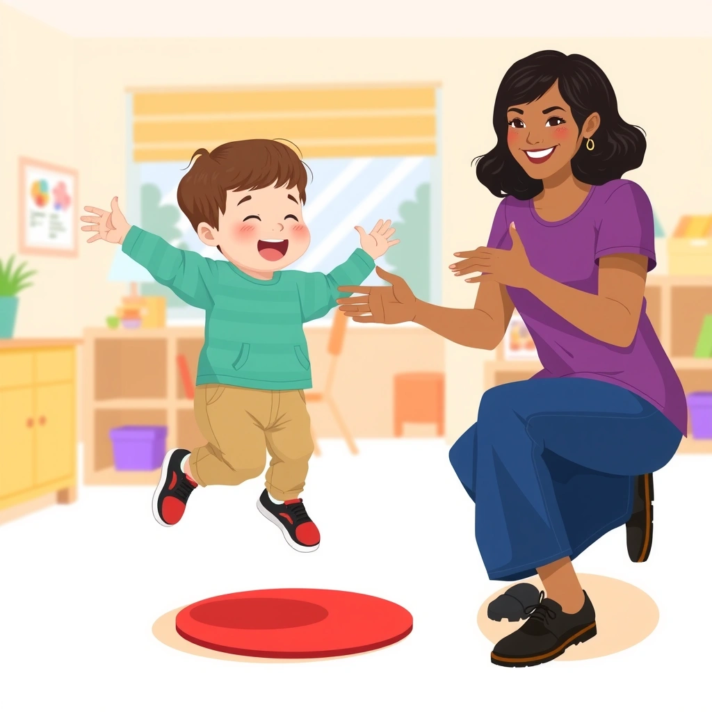 Stacja 1 — Czerwona: skakanie - Materiały - Dzień Kredki