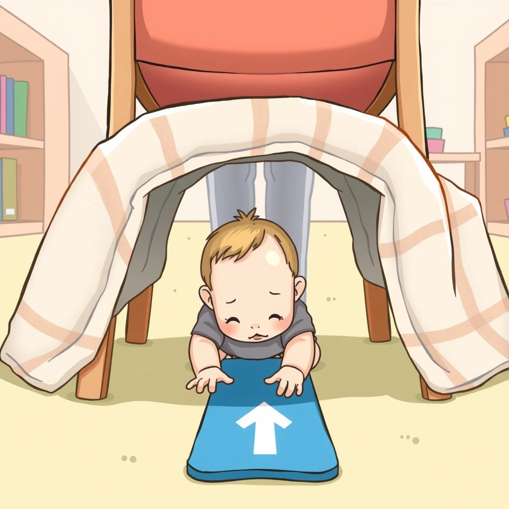 Stacja 2 — Niebieska: czołganie / zmiana poziomu - Materiały - Dzień Kredki