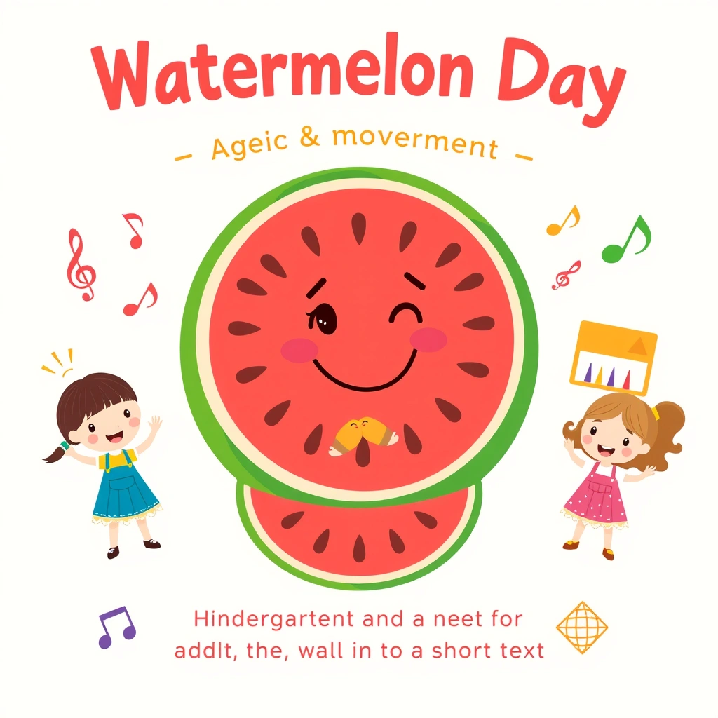 Plakat: Dzień Arbuza - Materiały - Dzień Arbuza