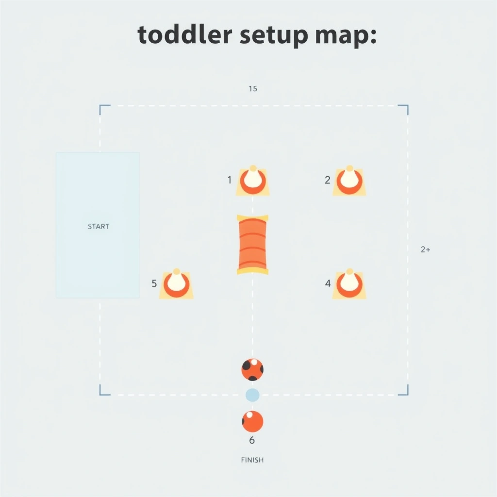 Szablon toru przeszkód — plan do wydruku - Szablony - Dzień Piłkarza
