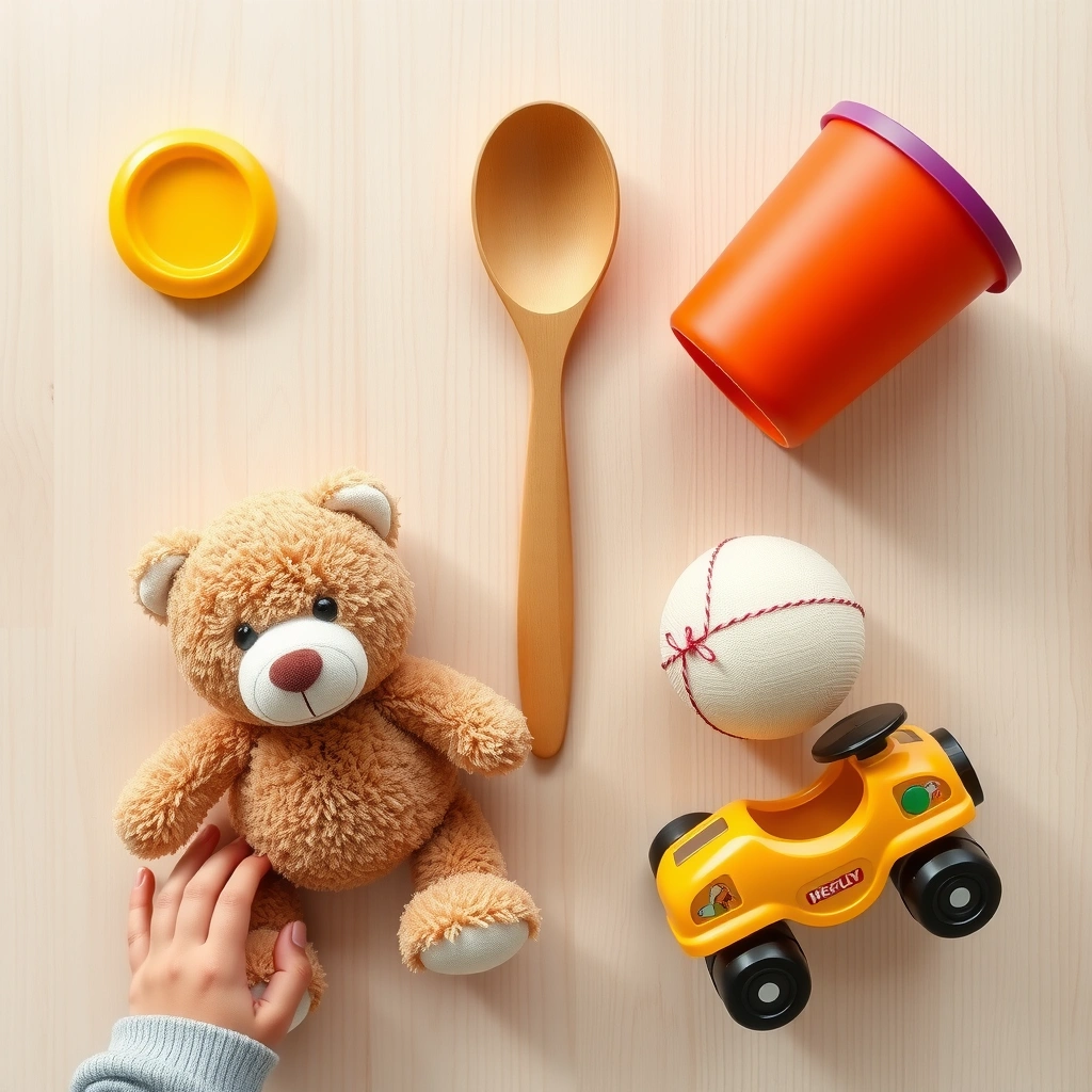 Zestaw przedmiotów do pudełka (flatlay) - Materiały - Andrzejki